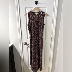 Michael Kors Pant Jumpsuit Wide Leg with Belt